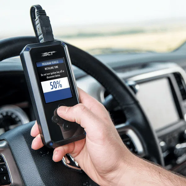 40490 – SCT Computer Programmer, Performance Handheld With Navigator Buttons Reads and Clears Diagno - view 3